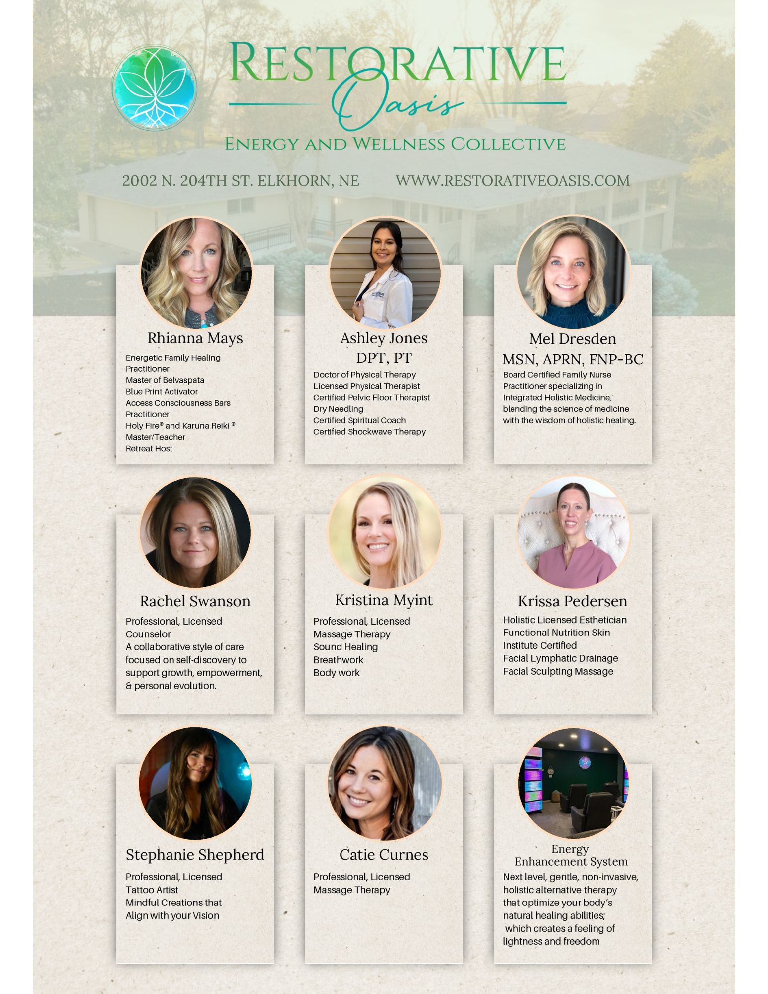 Restorative Oasis Energy and Wellness Collective